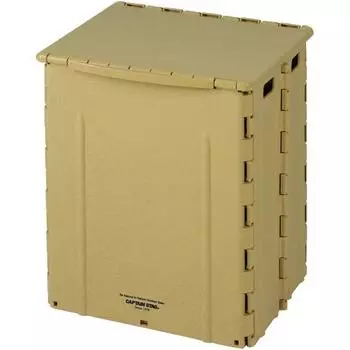 Капитан Стаг Uw 1528 [складной контейнер oricon складной контейнер ящик для хранения игрушек мусорный бак с отверстием для ручки хаки]