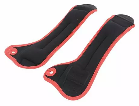 Captain Stag Vit Fit Напульсник x для силы и фитнеса для ходьбы UR-845 Веса, 1,5 кг 2, Черный/Красный, Тренировки, Упражнения,
