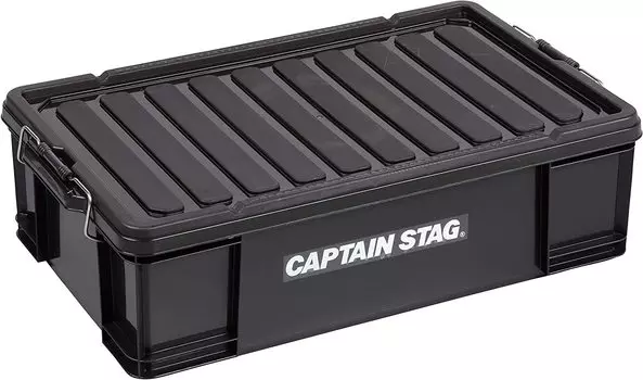 CAPTAIN STAG Ящик для хранения Контейнер Ящик 50л Ш716 x Г425 x В208мм Сделано в Японии №50 Черный UL-1053 чёрный