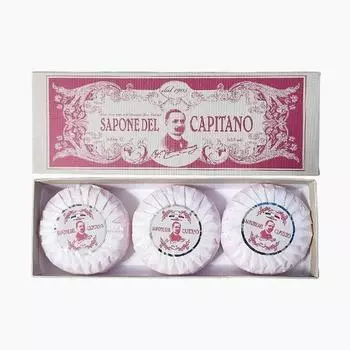 CAPTAINO 1905 Мыло SAPONE DEL CAPTAINO ROSE PREMIUM