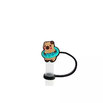 Capybara Capybara Straw Covers Cap 8-10mm Dustproof Plug Creative Straw Tip Covers 8mm-1