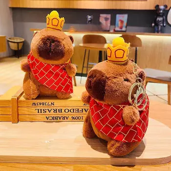 Капибара плюшевая игрушка брелок автомобиль подарок уникальная женская сумка аксессуары сумка брелок Quilted jacket