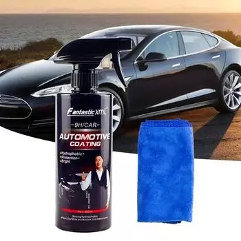 Car 500ML 9H Hardness Car Detailing Ceramic Coating Products Ceramic Coating Nano Glass Plated Crystal Car Polish