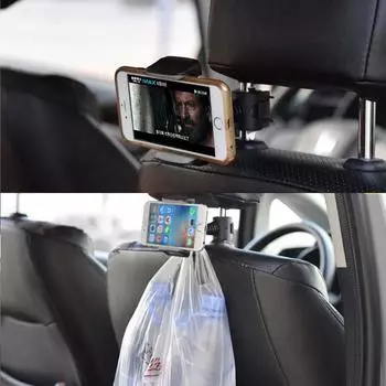 Car Accessories Car Lazy Bracket Car Rear Seat Headrest Mobile Phone Bracket Holder Phone Holder For Car Car Mount CHINA