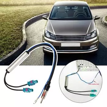 Car Accessories For Adapter 18.1 Inch Radio Adaptor Antenna Am/fm O Cable Dual Fakra-din Aerial Antenna Adaptor G0m1