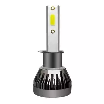 Car Accessories Headlight Bulb High Power H1 Cob Bulb Dual Side 360degree Lighting Headlight Led Headlight Bulb Durable 12000LM&As shown&H1