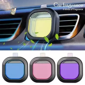 Car Air Freshener Aromatherapy Air Outlet Fragrance Flavor Lasting Perfume Diffuser Auto Interior Decoration Accessories лавандовый