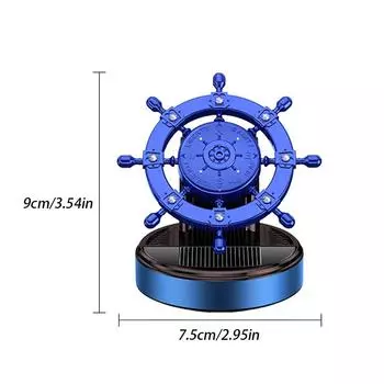 Car Air Freshener Car Aromatherapy Rotate Rudder Decoration Vent Perfume Clip Fragrance Air Freshener Fragrance Ornaments красный