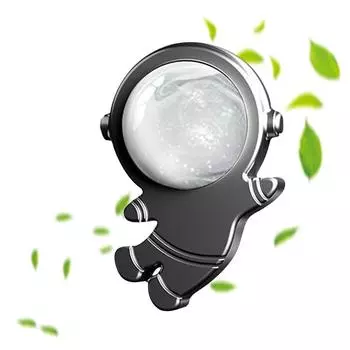 Car Air Freshener Clip Astronaut Car Refreshing Diffuser Long-Lasting Car Aromatherapy Diffuser Fresh Scent Car Refreshing серый
