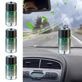 Car Air Freshener Machine 160ml Car Air Freshener Oil Diffuser With Light Enjoy Driving Fun Odor Removal Automatic Fragrance For