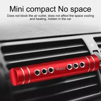 Car Air Freshener Smell in the Car Styling A/C Outlet Clip Vent Perfume Flavoring for Auto Interior Accessorie Air Freshener красный