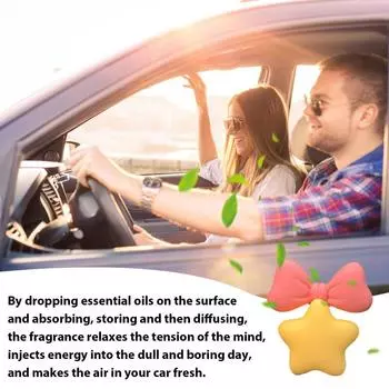 Car Air Freshener Vent Clip Cute Natural Car Aromatherapy Diffuser Car Fragrance Car Diffuser Perfume Auto Ornaments Decor For