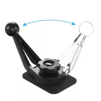 Car Air Outlet Phone Bracket Air Outlet Mobile Phone Holder for Auto Firmly Fixed Design Cell Phone Holder for Windshield чёрный