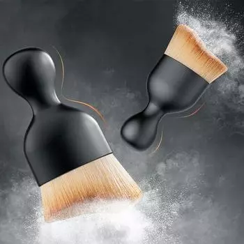 Car Air Vent Cleaning Soft Brush With Casing Car Interior Cleaning Tool Artificial Car Brush Car Crevice Dusting Car Detailing