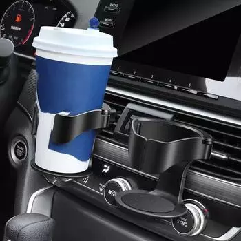 Car Air Vent Drink Cup Bottle Holder Auto Drink Rack Stand Multifunctional Car Ashtray Fixing Holder Organizer Accessories