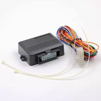 Car Alarm Start Stop Button Engine RFID Keyless Entry System Push Button Starter Stop Auto with Remote Control Entry System чёрный