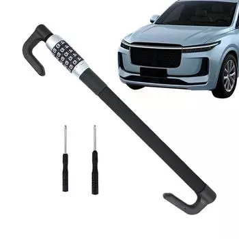 Car Anti Theft Device Combination Code Anti Theft Steering Lock Car Pedal Locks Keyless Password Car Security Device Fits Most чёрный