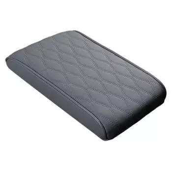Car Armrest Box Mat Thick Armrest Cushion Center Console Pad For Car Road Trip Elbow Rest Automotive Trim For Off-Road Vehicle серый