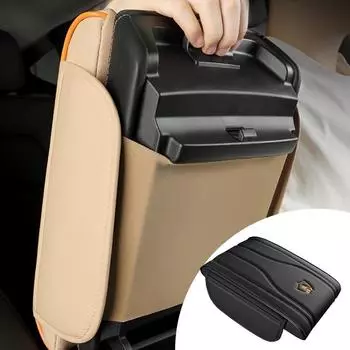 Car Armrest Cushion Center Console Heighten Pads Leather Armrest Seat Box Elbow Pillow Anti-scratch Auto Armrest Box Cover With