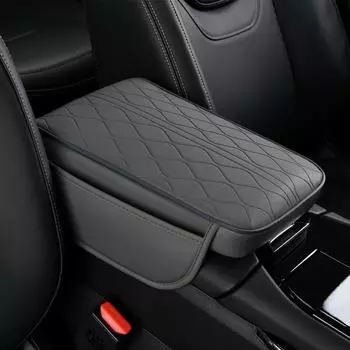 Подлокотник автомобиля Подушка водонепроницаемая кожаная центральная консоль подлокотник карманы для хранения 2 в 1 автомобильный подлокотник сидение ящик протектор мягкий