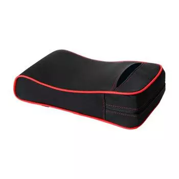 Car Armrest Cushion With Tissue Box Armrest Box Foam Stuffed Pad For Ccar Long And Short Distance Driving Road Trip Relax Arms чёрный