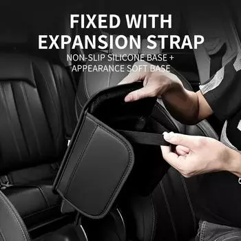 Car Armrest Mat Center Armrest Universal Models Mat Console Arm Rest Protection Cushion Auto Armrests Storage Box Cover Pad чёрный
