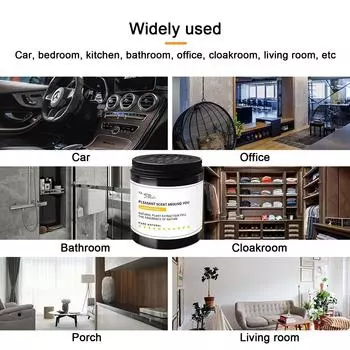Car Aromatherapy Air Freshener Solid Fragrance Boxes Deodorant Useful Indoor Deodorant Deodorizing Home Scent Toilet Cars чёрный