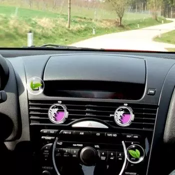 Автомобильный ароматерапевтический диффузор, очиститель воздуха в китайском стиле для автомобиля, креативный, долговечный, уникальный, автомобильный освежитель воздуха, украшение автомобиля жёлтый