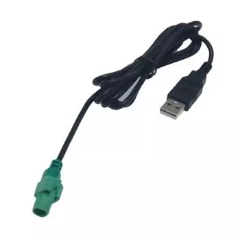 Автомобильный аудиокабель Аудио AUX USB-адаптер USB-переключатель Для Golf Для Passat Для Skoda Автомобильный USB-адаптер Аудио USB-кабель-переключатель CHINA