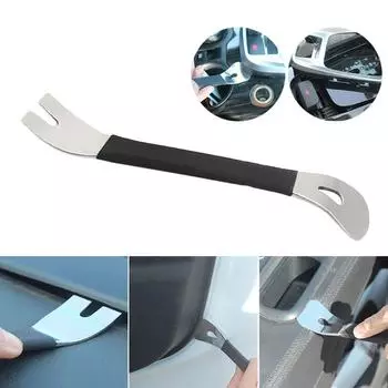 Car Audio Disassembly Tool Stainless Steel PryClip Rocker Crowbar Bar Door Panel Disassembly Pry Panel Interior белый