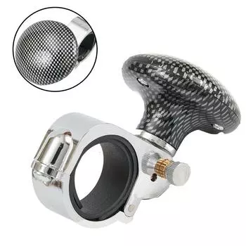 Car/Auto Steering Wheel Spinner Knob Auxiliary Booster Aid Handle Knob Black