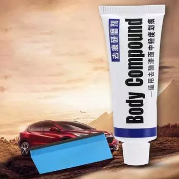 Автомобильный крем для удаления царапин, ремонт поверхности, полировка потертостей, крем-губка