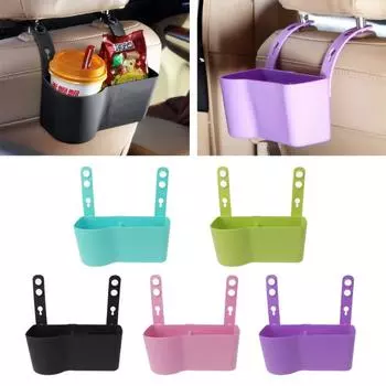 Автомобильный держатель для стакана, многофункциональный подвесной держатель для хранения напитков, бутылка для воды в салоне автомобиля и грузовика чёрный