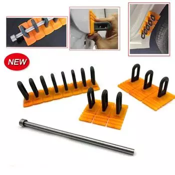 Car Body Dent Puller Repair Kit Glue Pulling Tabs Paintless Dent Repair Tool