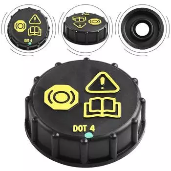 Car Brake Fluid Reservoir Cap Tank Cover Brake Fluid Reservoir Cap Replacement For Ford Focus MK2 MK3 2005-2014 CHINA
