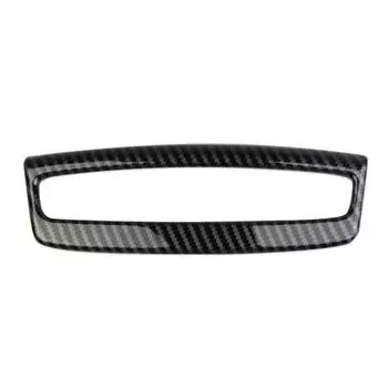 Car Carbon Fiber Armrest Button Panel Cover Trim For Hyundai Tucson 2022 2023 1x