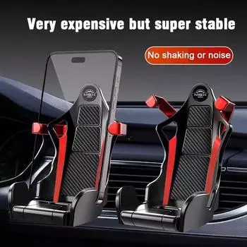 Car Cell Phone Holder Racing Shape Cell Phone Holder Holder Cell Scene Miniature Model Phone Decoration Car X2e2