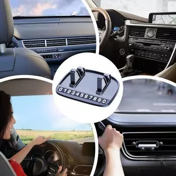 Car Cell Phone Mount Multipurpose Dashboard Car Phone Holder Auto Phone Number Card Cell Phone Mount For 6-18mm Thickness Cell spain