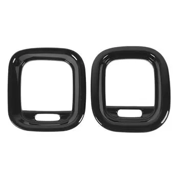 Car Center Console Side Air Outlet Cover Dashboard Side Air Conditioning Air Vent Panel Decoration чёрный