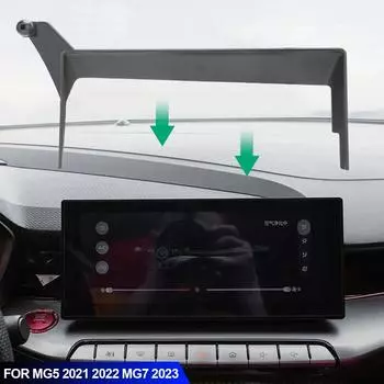 Центральный пульт управления автомобиля, фиксированные кронштейны для телефона, держатель для экрана навигации, крепление для MG5 2024 2024 MG7 2024