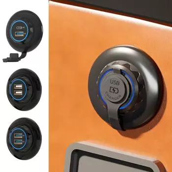 Car Charger Socket Port USB Outlet Quick Charge 3.0 Port 30W Car Charger Socket Quick Charge QC Quick Charger USB Charger Car