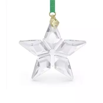 Car Christmas Interior Hanging Ornament Star Crystal Decor Colors Transparent Transparent