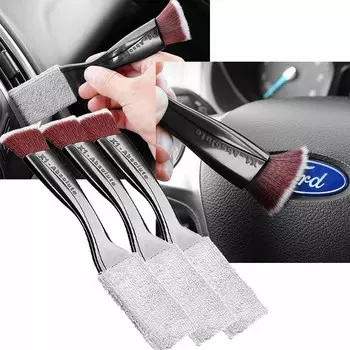 Car Clean Brush Cleaning Tool Multifunctional Car Air Vent Outlet Dust Removal Brushes for Car Interior Cleaning Detailing Care
