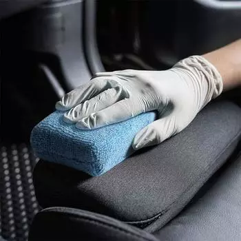 Car Cleaning Sponge Cloths Car Cleaning Cloths Car Wax Polishing Pad Car Detailing Microfiber Applicators Car Accessories