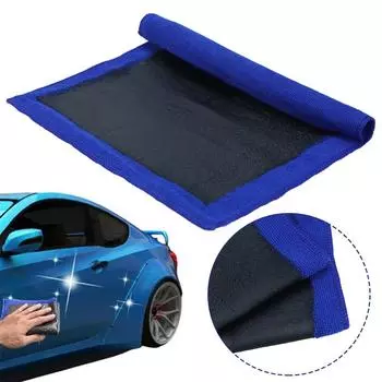 Car Cleaning Towel Magic Clay Cloth Car Detailing Magic Removing Bar Iron Towel Blue Tool Cloth With Washing Power Clean Cl O3L9