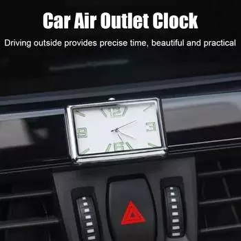 Car Clock Night Light Car Clock Watch Air Outlet Electronic Device Used In Car Motorcycle Exhaust Port Clock