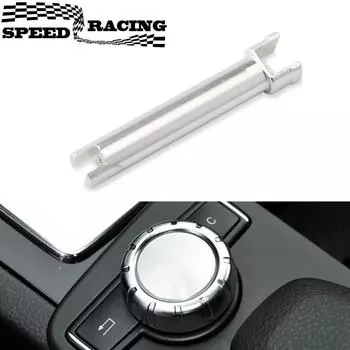 Автомобильная консоль управления контроллер поворотный переключатель кнопка прокрутки ручка вала ремонтный комплект для Mercedes Benz W204 X204 W212 W218 белый