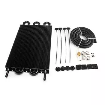 Car Condenser 6 P Tube And Fin Transmission Cooler Air Conditioning Tube Belt Condenser Universal чёрный