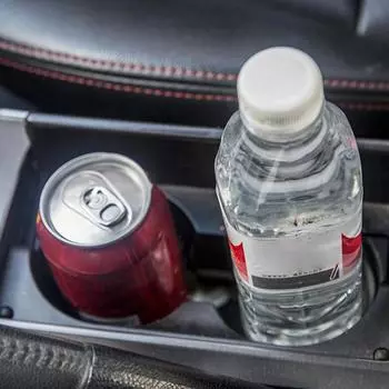 Car Cup Holder Expander Anti-Shaking 1 Pair Cup Holder Expander Cup Holder Space Saving Automotive Cup Holders Leak-Proof чёрный