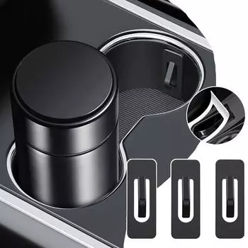 Car Cup Holder Limiter Fixing Clip Self-adhesive Universal Limit Slot Slot Cup Slip Bottle Limiter Auto Car Console Water P P8U0